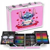 Zestaw Artystyczny do Malowania w walizce Lilo i Stitch dla Dziewczynki