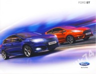 Ford ST Focus Fiesta prospekt model 2016 polski