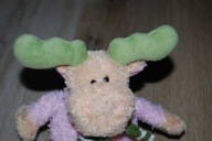 pluszak maskotka fajny różowy łoś Nici 20 cm