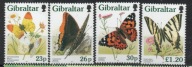 GIBRALTAR motyle Mi 793-6**