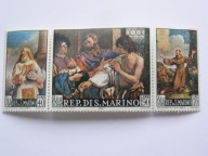 San Marino - Giovanni Barbieri - malarstwo - Mi. 887-89 ** trójka