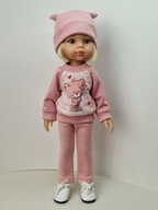 Ubranko komplet zestaw dla lalki Paola Reina 32cm dres 3w1