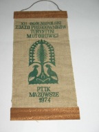 ZJAZD PRZODOWNIKÓW TURYSTYKI MOTOROWEJ PTTK MAZOWSZE 1974 proporczyk