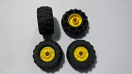 LEGO KOŁO ŻÓŁTE 18x14 OPONA 37x18R 55981c04