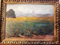 Kazimierz Sadłowski 1926 Tomaszów Mazowiecki. Pejzaż Muzealny !!!!