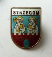 MIASTO STRZEGOM SYMBOL HERB heraldyka