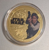 Wyspy Salomona 1/2 dolara, 2025r. Gwiezdne Wojny - Han Solo