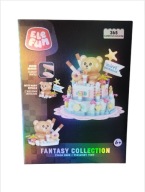 Klocki Elefun Fantasy Collection Pluszowy Tort 3D 365 el. Micro Klocki 6+
