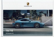 Porsche 718 prospekt 05 2019 model 2020 154 str.