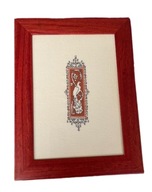 Obraz haftowany "Paw Asyż" Halina Dulemba