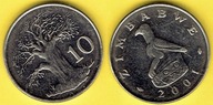 ZIMBABWE 10 CENTS 2001 r.