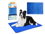 Duża MATA CHŁODZĄCA dla psa kota LEGOWISKO 90x50 L