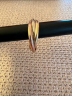 Pierścionek złoto585, 3obrączki, 3kolory złota!