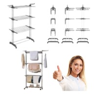 SUSZARKA NA PRANIE UBRANIA PIONOWA STOJĄCA DUŻA DO PRANIA ROZSUWANA