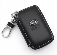 SKÓRZANE ETUI na klucze KIA logo KLUCZYK samochodowy ELEGANCKI brelok