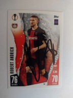 Karta topps match attax autograf Bayer Leverkusen Champions League Andrich
