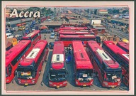 Afryka - Ghana, transport dworzec autobusowy