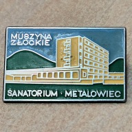 Odznaka PTTK Sanatorium Metalowiec Muszyna Złockie