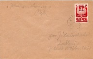 RADOM -koperta -znaczek 352 B10 -stempel 31.3.1945 rok