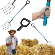 WIDŁY GOSPODARCZE OGRODNICZE DO SŁOMY SIANA OBORNIKA STALOWE MOCNE CELLFAST