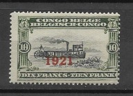 Congo belg. x J773 marynistyka MH VF