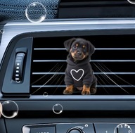 Zapach 2D PIESEK do samochodu na kratkę nawiewu WALENTYNKI