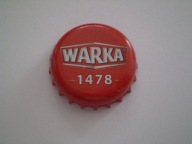 kapsel piwny - Warka - sygnatura cp