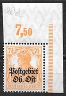 &&OKUPACJA NIEMIECKA (ON) ROCZNIK 1916 Fi 20d** gw/opis - PRZEDRUKOWE