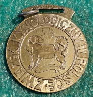 MEDAL ZWIĄZEK KYNOLOGICZNY W POLSCE - WYSTAWA PSÓW TORUŃ
