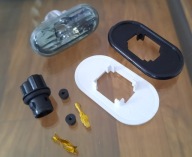 Światło Lampa Kierunkowskaz Migacz boczny DACIA RENUALT clear dymiony