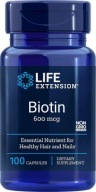 Suplement diety Life Extension Biotyna 600 mcg kapsułki 100 szt.