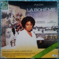 Giacomo Puccini - La Boheme - Hendricks, Carreras, Conlon - Erato 1988 2LP
