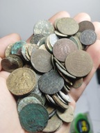 100 monet od XVII wieku do II wojny światowej ZESTAW Licytacja od 150 zł!