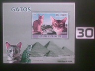 Koty , Wyspy Św. Tomasza i Książęca MNH