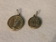 Dwa stare medaliki