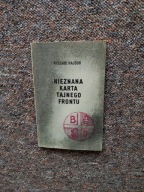 NIEZNANA KARTA TAJNEGO FRONTU /II WOJNA PRUSY TRZECIA RZESZA ŚLĄSK OPOLSKI