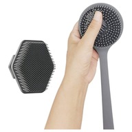 Silikonowa Myjka + Szczotka do pleców do Mycia Twarzy i Masaż Skóry