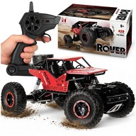 SAMOCHÓD ZDALNIE STEROWANY NAPĘD 4x4 TERENOWY DUŻY AUTO RC PILOT AKUMULATOR