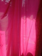 Zasłony na kółkach szerokość 140 x 243 cm róż