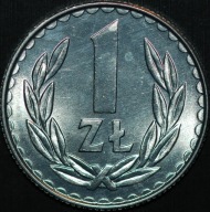 1 złoty 1988 - menniczy ideał z rulonu