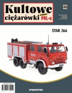 STAR 266 straż pożarna 1:43 Kultowe ciężarówki z epoki PRL nr 40