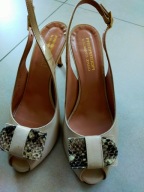 buty beżowe firmy Primamoda