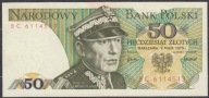 50 zł 1975 Seria BC