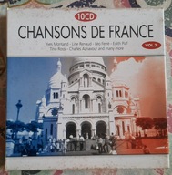 CHANSONS DE FRANCE VOL. 3/10CD PIAF MONTAND AZNAVOUR FERRE ROSSI