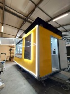 Przyczepa gastronomiczna FoodTruck burgery kebab producent 6,2 x2,3m 2026