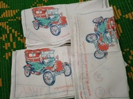 chusteczki do nosa PRL motywy z bajek