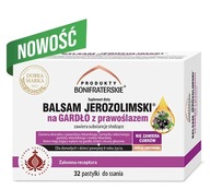 Pastylki do ssania Bonifaters Balsam Jerozolimski bez cukru z prawoślazem