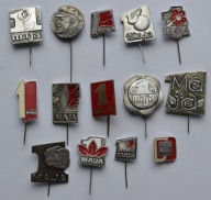 Zestaw 14 przypinek 1 MAJA