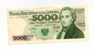 5 000 zł. 1982r. Ser.DF
