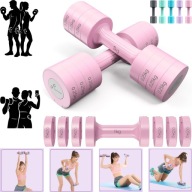 SPORTNEER Zestaw hantli regulowanych 5 kg DLA KOBIET - DOMOWY PROGRES